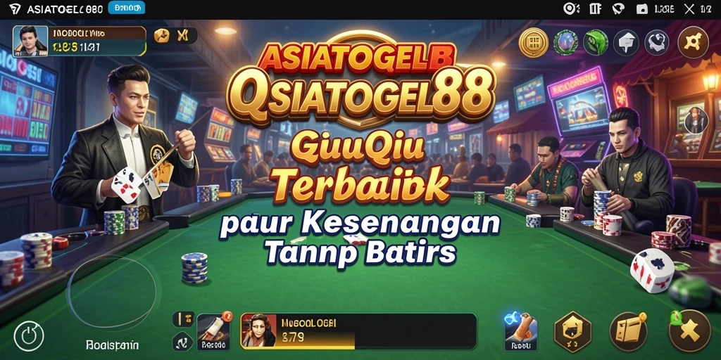 Tampilan gameplay QiuQiu yang menarik dan seru di ASIATOGEL88.