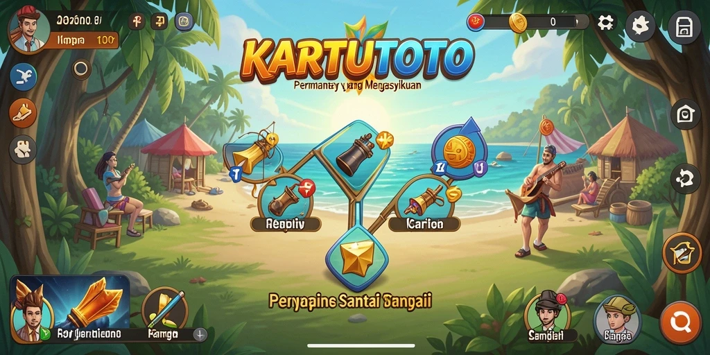 Screenshot KARTUTOTO menampilkan gameplay yang menyenangkan dan interaktif.