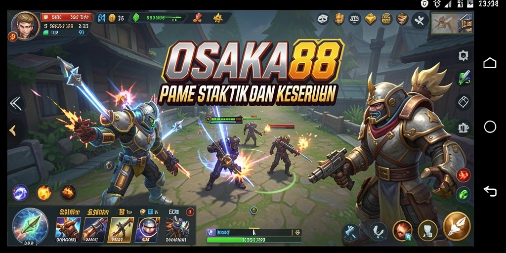 Tampilan gameplay seru di OSAKA88 dengan berbagai strategi.