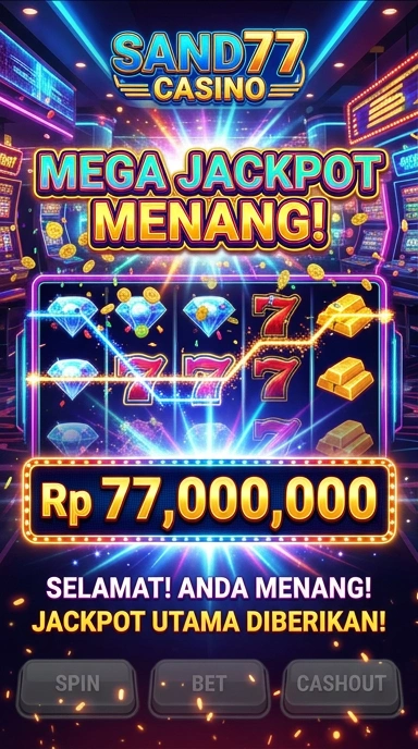 Tampilan antarmuka sand77 yang menarik dan mudah digunakan.